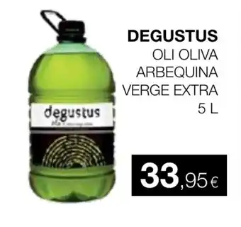 Plusfresc DEGUSTUS Oli oliva arbequina verge extra oferta