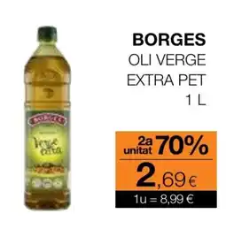 Plusfresc BORGES Oli verge extra pet oferta