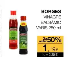 Plusfresc BORGES Vinagre balsamic varis oferta