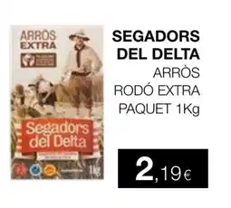 Plusfresc SEGADORS DEL DELTA Arròs rodó extra paquet oferta
