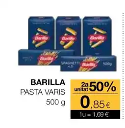 Plusfresc BARILLA Pasta varis oferta