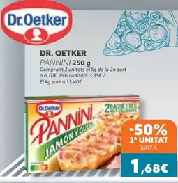 Plusfresc DR. OETKER Panini oferta
