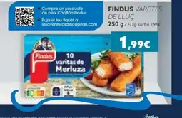 Plusfresc FINDUS Varetes de lluç oferta