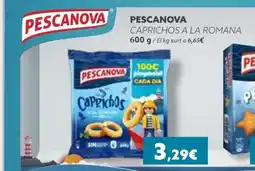 Plusfresc PESCANOVA Caprichos a la romana oferta