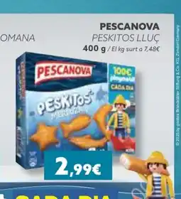 Plusfresc PESCANOVA Peskitos lluç oferta