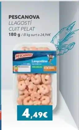 Plusfresc PESCANOVA Llagosti cuit pelat oferta