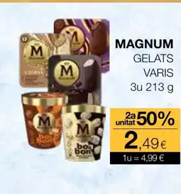 Plusfresc MAGNUM Gelats varis oferta