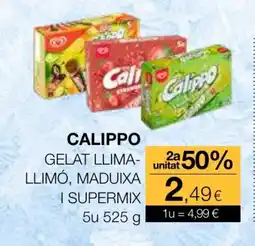 Plusfresc CALIPPO Gelat llima llimó, maduixa i supermix oferta