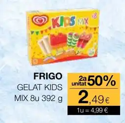 Plusfresc FRIGO Gelat kids oferta