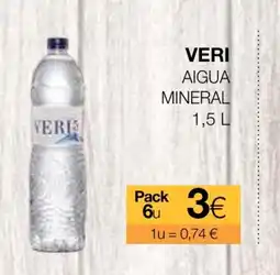 Plusfresc VERI Aigua mineral oferta