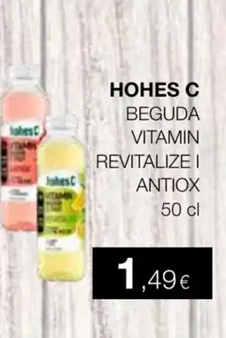 Plusfresc HOHES C Beguda vitamin revitalize i antiox oferta