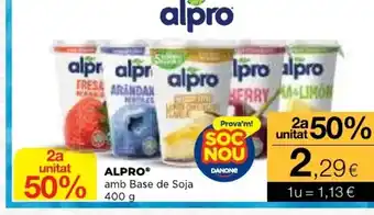 Plusfresc ALPRO amb Base de Soja oferta