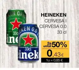 Plusfresc HEINEKEN Cervesa oferta