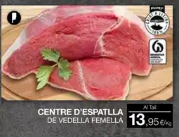 Plusfresc Centre d'espatlla de vedella femella oferta