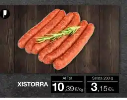 Plusfresc Xistorra oferta