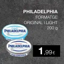 Plusfresc PHILADELPHIA Formatge original i light oferta