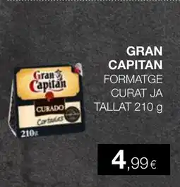 Plusfresc GRAN CAPITAN Formatge curat ja tallat oferta