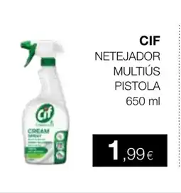 Plusfresc CIF Netejador multiús pistola oferta