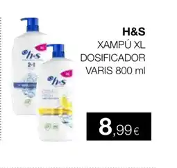 Plusfresc H&S Xampú xl dosificador varis oferta