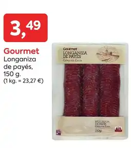 Suma Supermercados GOURMET Longaniza de payés oferta