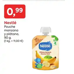 Suma Supermercados NESTLÉ Pouche manzana y plátano oferta