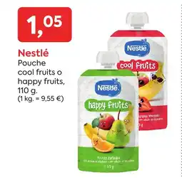 Suma Supermercados NESTLÉ Pouche cool fruits o happy fruits oferta
