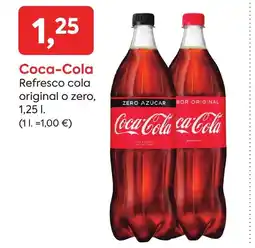 Suma Supermercados COCA-COLA Refresco cola original o zero oferta