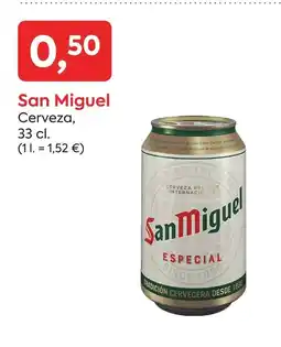 Suma Supermercados SAN MIGUEL Cerveza oferta