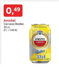 Suma Supermercados AMSTEL Cerveza Radler oferta