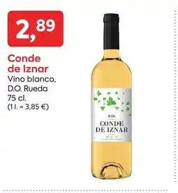 Suma Supermercados CONDE DE IZNAR Vino blanco D.O Rueda oferta