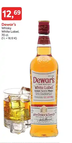 Suma Supermercados DEWAR'S Whisky White Label oferta