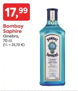 Suma Supermercados BOMBAY SAPHIRE Ginebra oferta