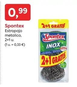 Suma Supermercados SPONTEX Estropajo metalico oferta