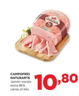 Alimerka CAMPOFRÍO NATURARTE Jamón cocido extra 96% oferta
