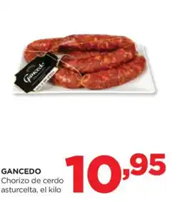 Alimerka GANCEDO Chorizo de cerdo asturcelta oferta