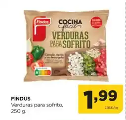 Alimerka FINDUS Verduras para sofrito oferta