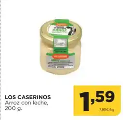 Alimerka LOS CASERINOS Arroz con leche oferta