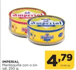 Alimerka IMPERIAL Mantequilla con o sin sal oferta