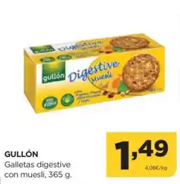 Alimerka GULLÓN Galletas digestive con muesli oferta