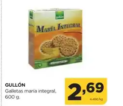 Alimerka GULLÓN Galletas maría integral oferta