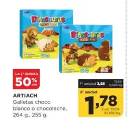 Alimerka ARTIACH Galletas choco blanco o chocoleche oferta