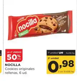 Alimerka NOCILLA Cookies originales rellenas oferta