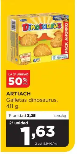 Alimerka ARTIACH Galletas dinosaurus oferta