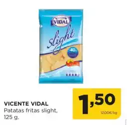 Alimerka VICENTE VIDAL Patatas fritas slight oferta