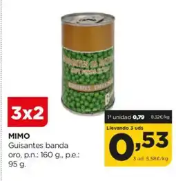 Alimerka MIMO Guisantes banda oro oferta