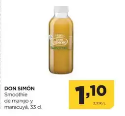 Alimerka DON SIMÓN Smoothie de mango y maracuyá oferta