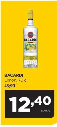 Alimerka BACARDI Limón oferta