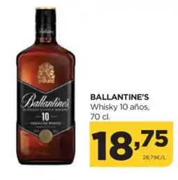 Alimerka BALLANTINE'S Whisky 10 años oferta
