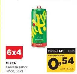 Alimerka MIXTA Cerveza sabor limón oferta