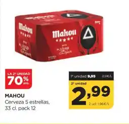 Alimerka MAHOU Cerveza 5 estrellas oferta